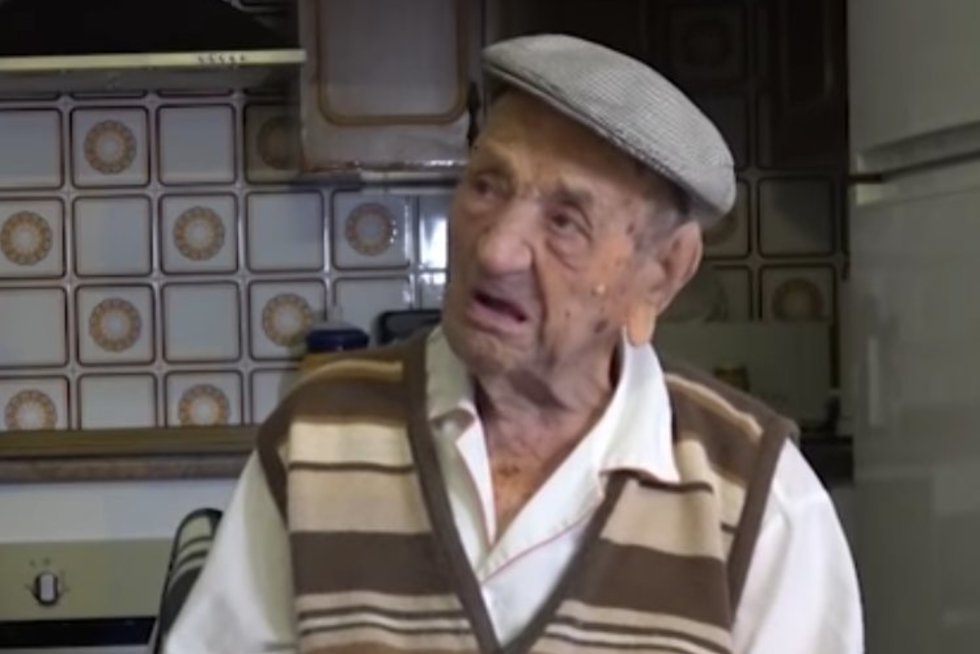 Ispanijoje mirė „seniausias pasaulyje vyras“, jam buvo 113 metų